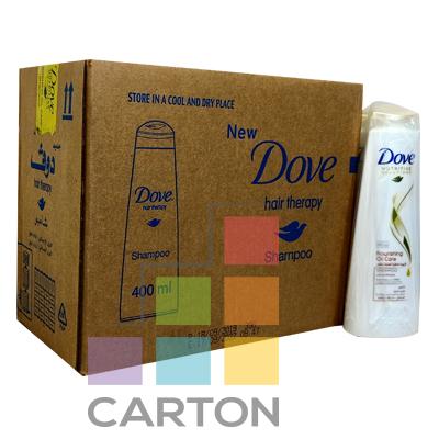 DOVE SHAMPOO NOURISHING OIL CARE 12*400ML